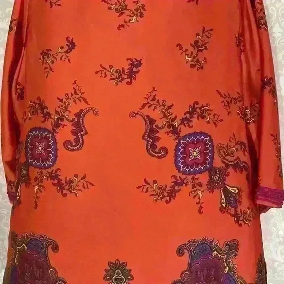 JONES NY WOMAN Dashiki Style
3/4 Sleeve Embroidered
Bohemian Hippie Tunic L - Picture 2 of 5